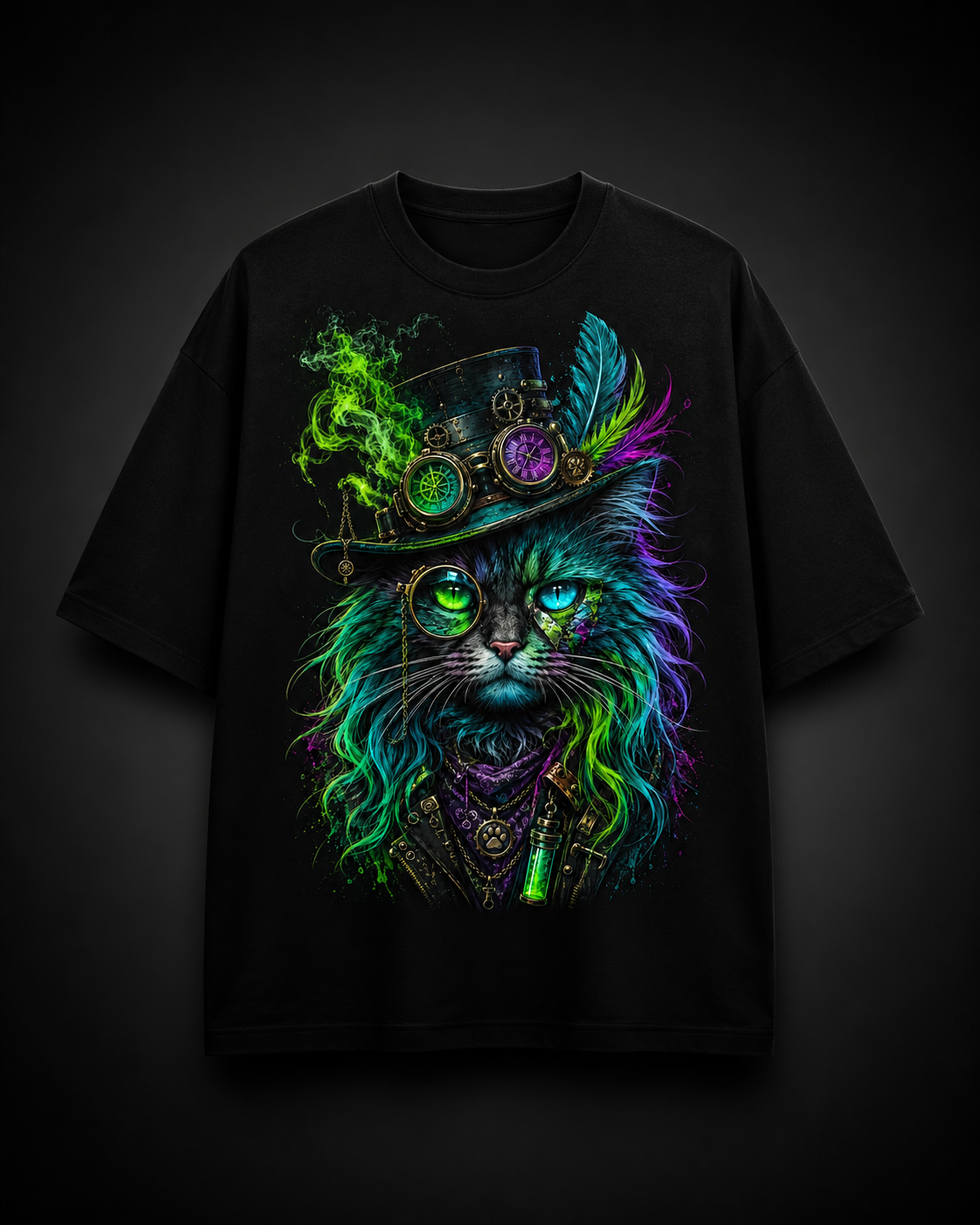 Mystic Soul – Wild Spirit | Unisex Oversized T-Shirt