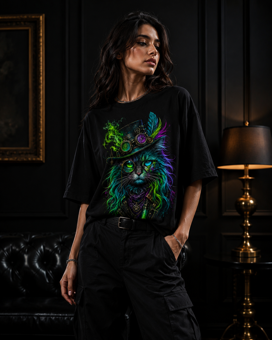Mystic Soul – Wild Spirit | Unisex Oversized T-Shirt