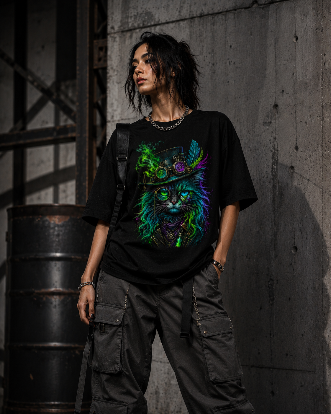 Mystic Soul – Wild Spirit | Unisex Oversized T-Shirt