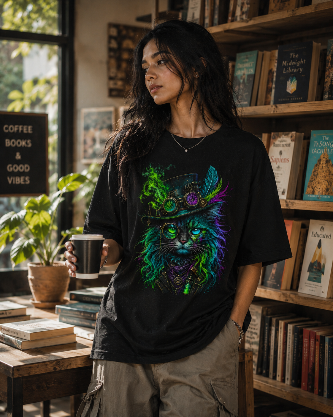 Mystic Soul – Wild Spirit | Unisex Oversized T-Shirt