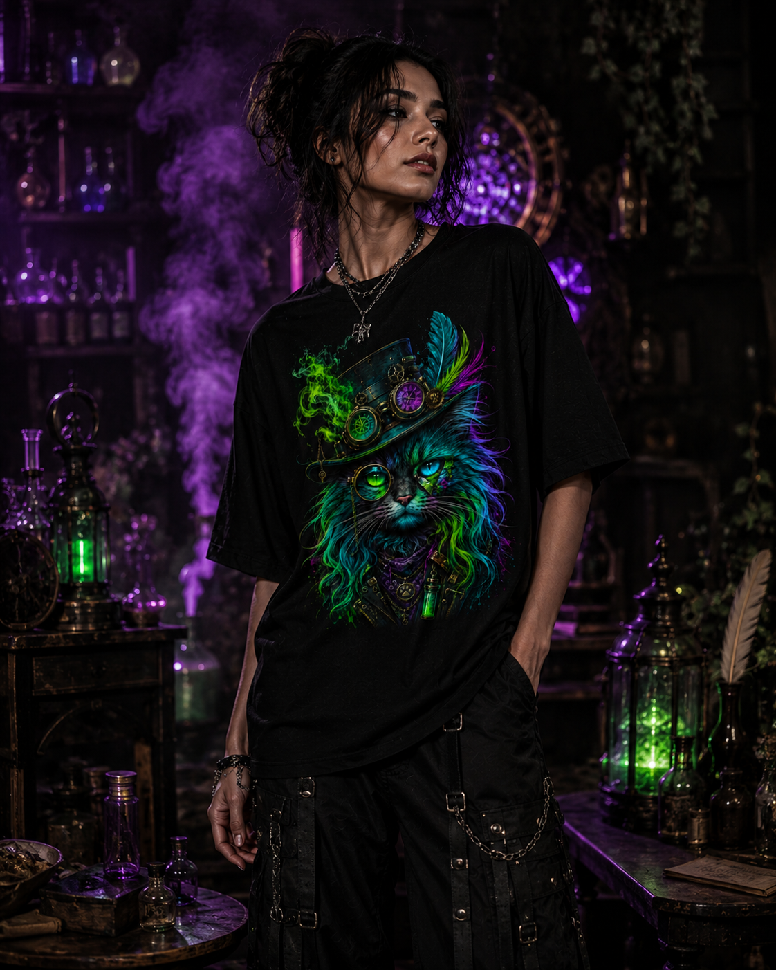 Mystic Soul – Wild Spirit | Unisex Oversized T-Shirt